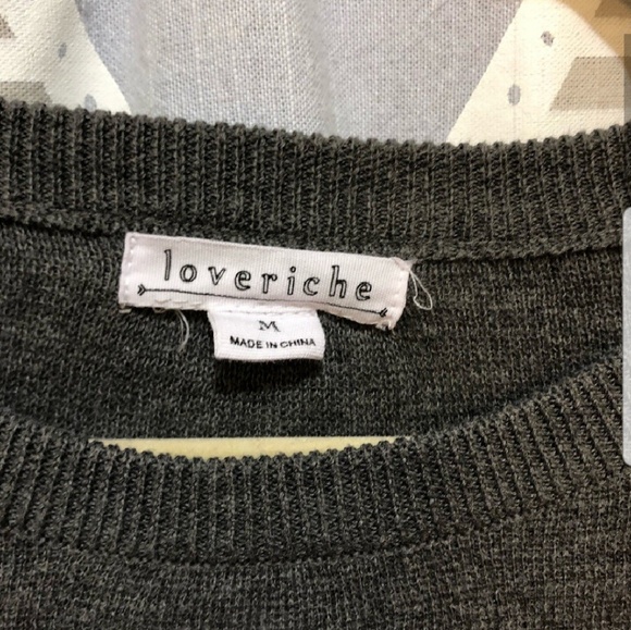 🎉SOLD🎊LoveRiche Ruffle Sweater - Picture 2 of 2